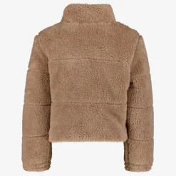 TwoDay Meisjes teddy jas lichtbruin Best