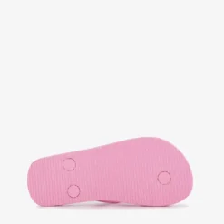Scapino Meisjes teenslippers met smileys roze Clearance