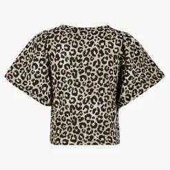 MyWay Meisjes top met strikjes en luipaardprint Sale