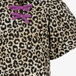 MyWay Meisjes top met strikjes en luipaardprint Sale