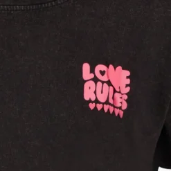 TwoDay Meisjes T-shirt met backprint zwart New