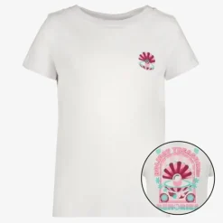 TwoDay Meisjes T-shirt met backprint wit Clearance