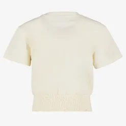 TwoDay Meisjes T-shirt met elastiek wit Online