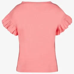 TwoDay Meisjes T-shirt met geborduurde bloemen