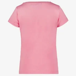 TwoDay Meisjes T-shirt met kat en strik roze