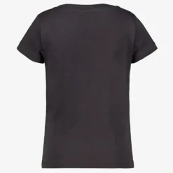 TwoDay Meisjes T-shirt met kat zwart Online