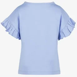 TwoDay Meisjes T-shirt met vlinders pastelblauw Sale
