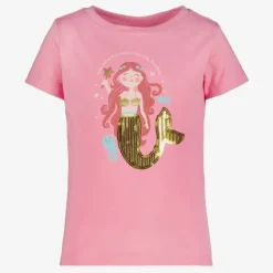 TwoDay Meisjes T-shirt met zeemeermin en glitters Outlet