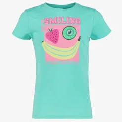 TwoDay Meisjes T-shit met fruit blauw Outlet