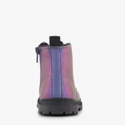 Blue Box Meisjes veterboots roze paars Hot