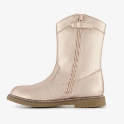 Blue Box Meisjes western boots metallic goud New