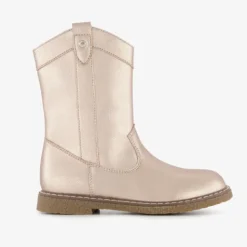 Blue Box Meisjes western boots metallic goud New
