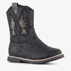 Blue Box Meisjes western boots met glitters zwart Best