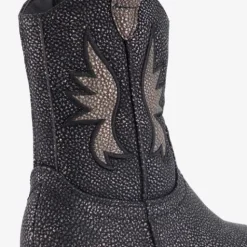 Blue Box Meisjes western boots met glitters zwart Best