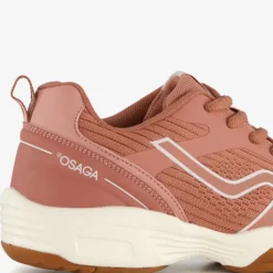 Osaga Meisjes zaalschoenen roze wit Clearance