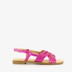 Blue Box Metallic dames sandalen fuchsia roze Online