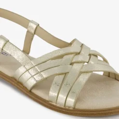 Blue Box Metallic dames sandalen goud New
