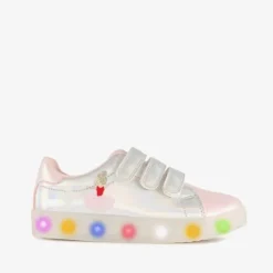 Blue Box Metallic sneakers met lichtjes zilver Hot