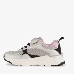 Blue Box Metallic sneakers met roze details Discount