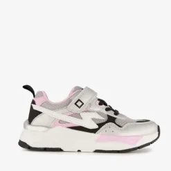 Blue Box Metallic sneakers met roze details Discount