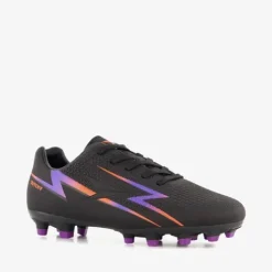 Dutchy MG kinder voetbalschoenen zwart paars Hot