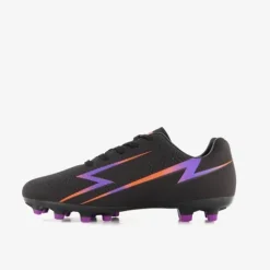 Dutchy MG kinder voetbalschoenen zwart paars Hot