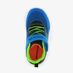 Skechers Microspec Advance jongens sneakers blauw Discount