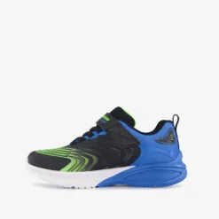 Skechers Microspec Max jongens sneakers met airzool blauw groen