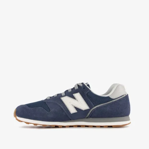 New Balance ML373 leren heren sneakers blauw Sale