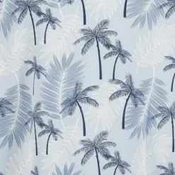 Name it jongens T-shirt met palmbomen blauw New