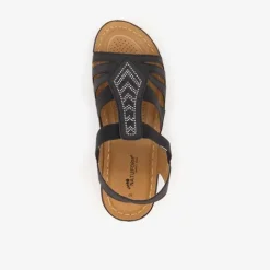 Natuform Naturform dames sandalen zwart Clearance