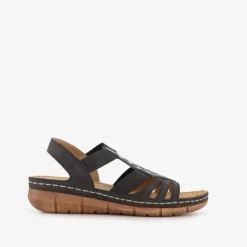 Natuform Naturform dames sandalen zwart Clearance