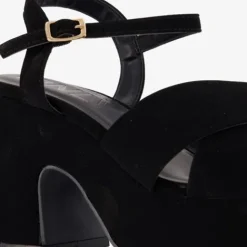 Only Shoes dames sandalen met hak zwart Best