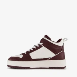 Only Shoes hoge dames sneakers wit rood Discount