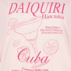 TwoDay Oversized dames T-shirt met print roze Best