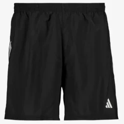 Adidas Own The Run heren hardloopshort zwart wit Clearance