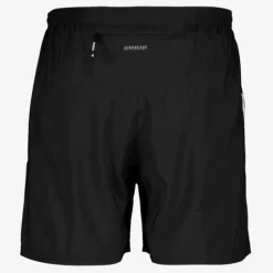Adidas Own The Run heren hardloopshort zwart wit Clearance