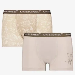Unsigned 2-pack jongens boxershorts ruimteschip Hot