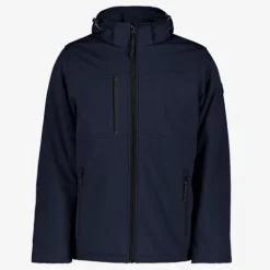 Kjelvik Padded heren softshell jas blauw Outlet