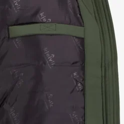 Kjelvik Padded heren softshell jas groen Best