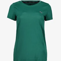 Puma Performance dames sport T-shirt groen Best