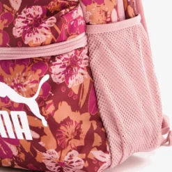 Puma Phase AOP rugzak roze met bloemenprint 13 liter Best