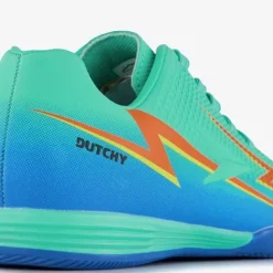 Dutchy Pitch jongens zaalschoenen IC blauw oranje Discount