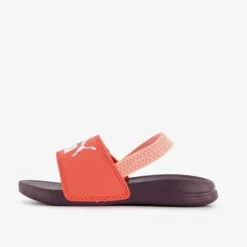 Puma Popcat 20 Backstrap kinder badslippers rood