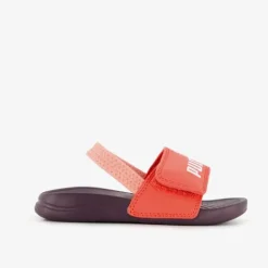 Puma Popcat 20 Backstrap kinder badslippers rood