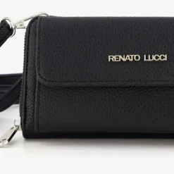 Renato Lucci Portemonnee tasje zwart Clearance