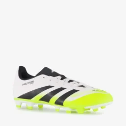 Adidas Predator Club MG kinder voetbalschoenen wit zwart Best