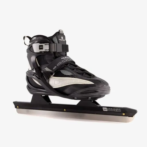 Nijdam Pro Line noren schaatsen zwart grijs Best