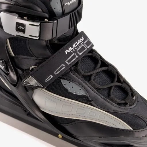 Nijdam Pro Line noren schaatsen zwart grijs Best