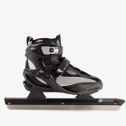 Nijdam Pro Line noren schaatsen zwart grijs Best